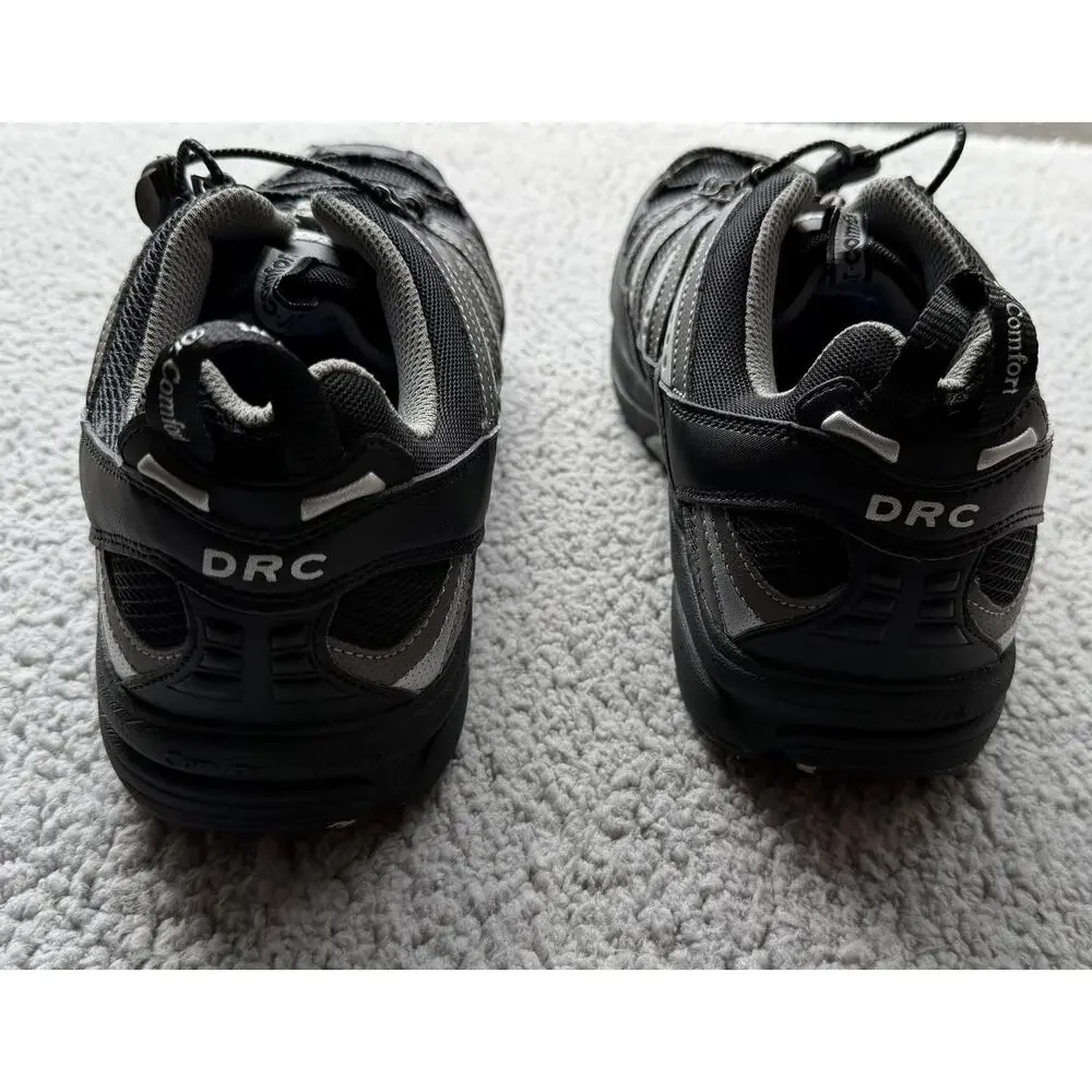 Dr. Comfort 9910 DRC Mesh/Leather Black Walking Sneaker Tennis Shoes Men's 11W